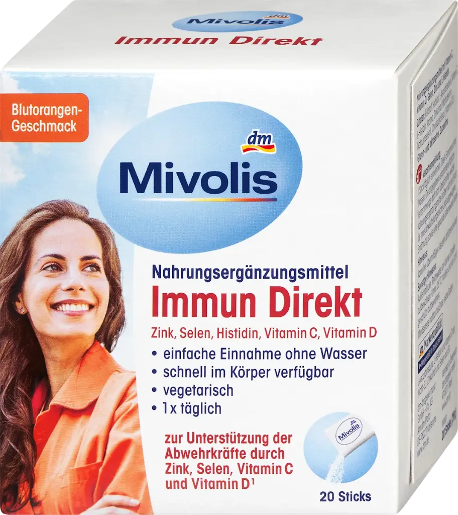 Immun Direkt, Sticks portionnés 20 pièces, 39 g Complément alimentaire