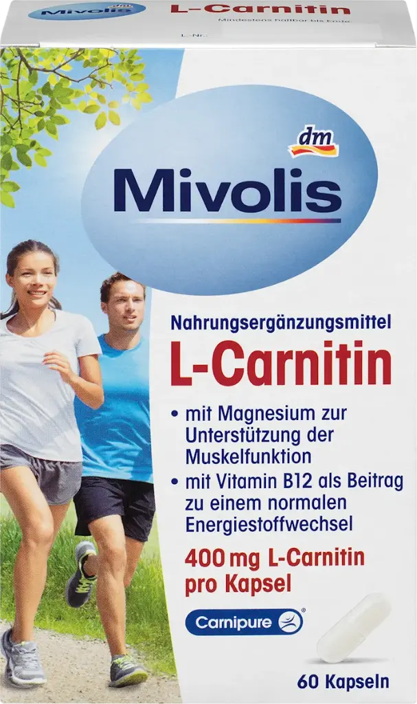 Capsules de L-Carnitine, 60 pièces, 59 g Complément alimentaire