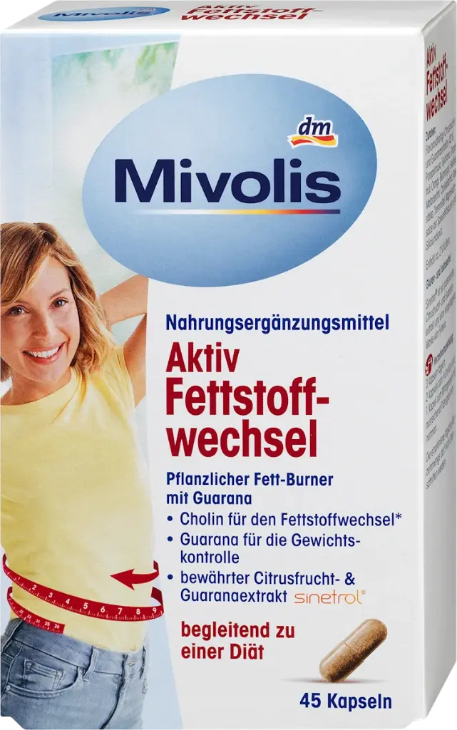 Capsules Activ' Métabolisme des Graisses, 45 pièces, 25 g, Complément alimentaire