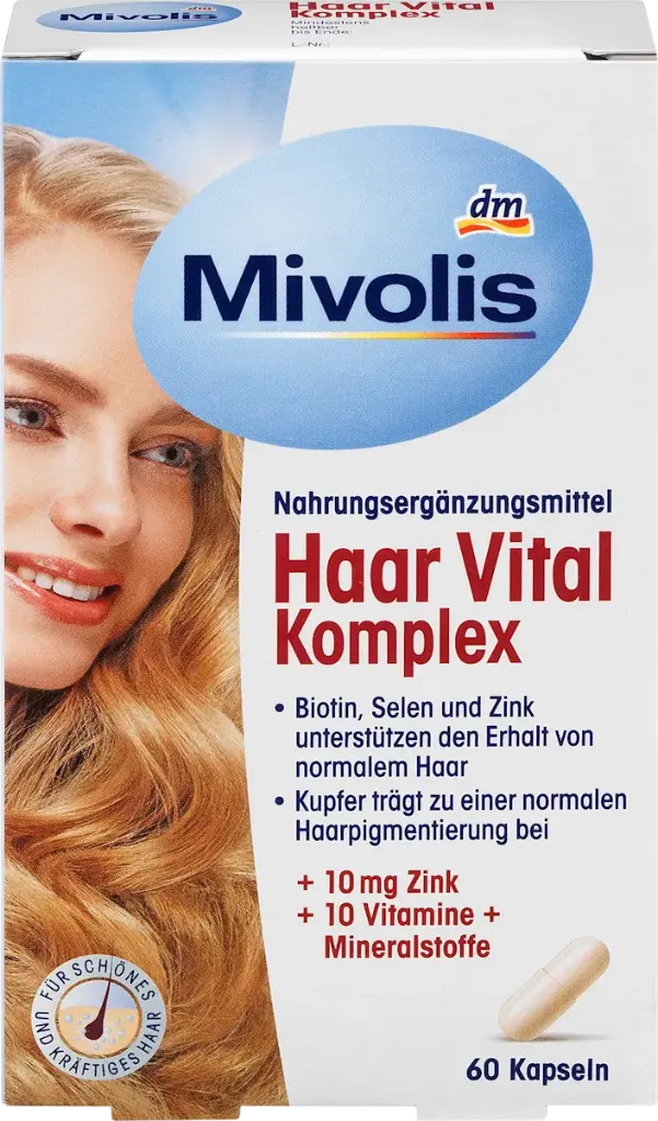Haar Vital Complex, Capsules 60 pièces, 26 g, Complément alimentaire