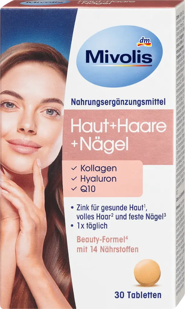 Haut Cheveux Ongles, 30 pièces, 22 g, Complément alimentaire