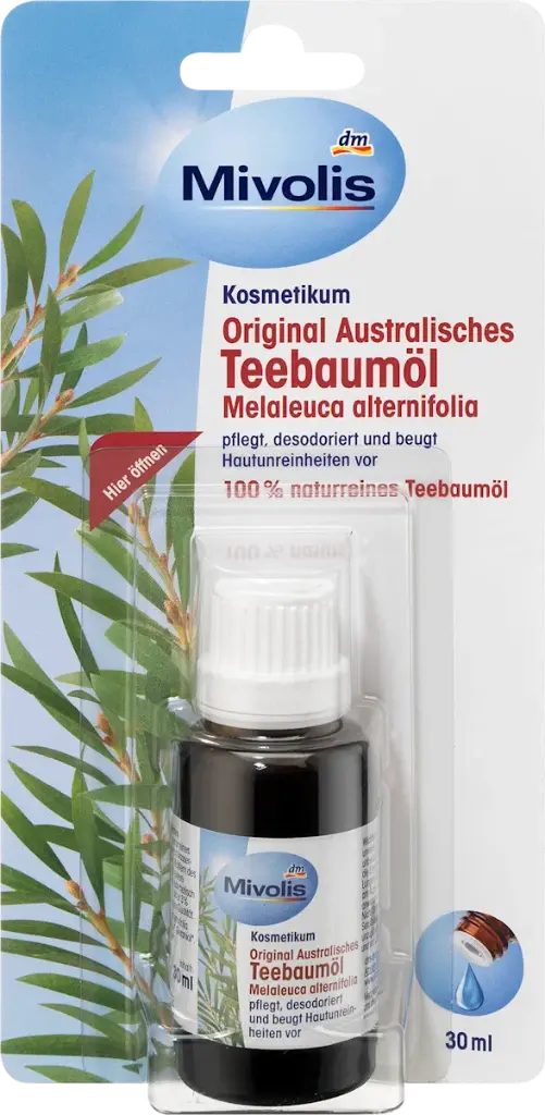 Huile essentielle de Tea Tree australienne Melaleuca alternifolia, 30 ml