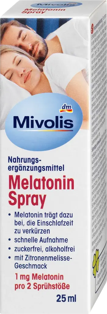 Spray à la Mélatonine, 25 ml Complément alimentaire