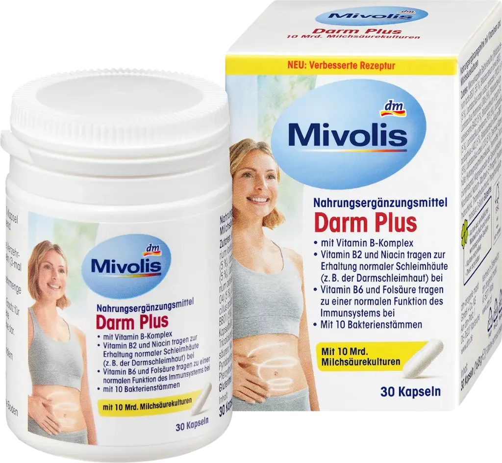 Darm Plus Capsules 30 pièces, 16,8 g Complément alimentaire