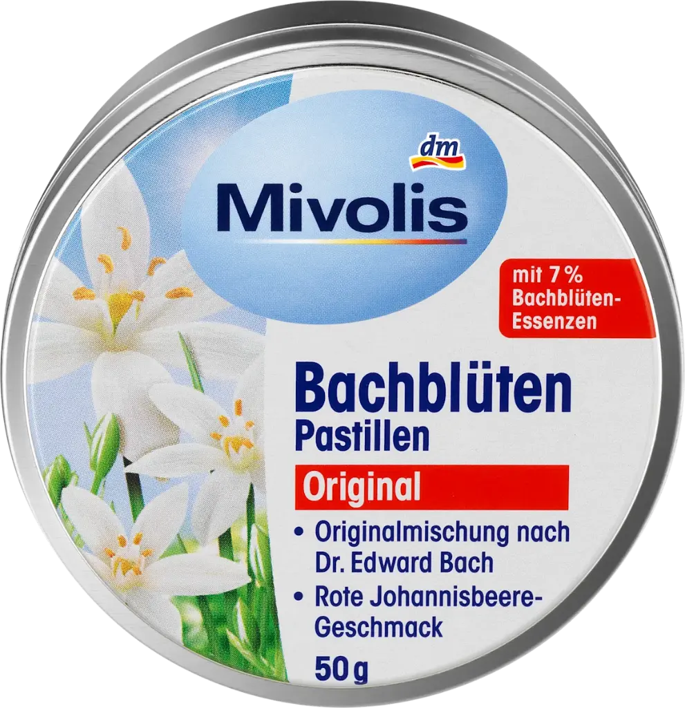 Pastilles aux Fleurs de Bach, 50 g