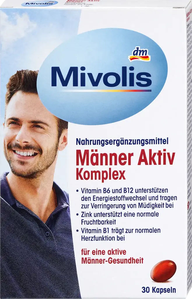 Complexe Actif Homme, Capsules, 30 pièces, 26 g Complément alimentaire