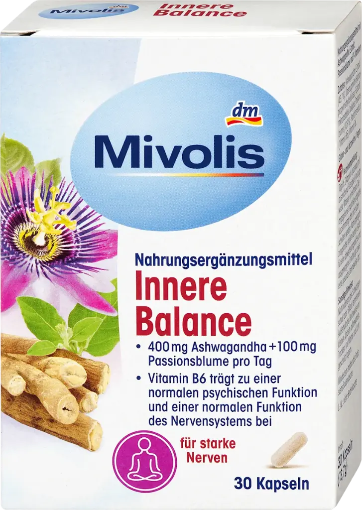 Capsules Équilibre Intérieur, 30 pièces, 13,7 g Complément alimentaire