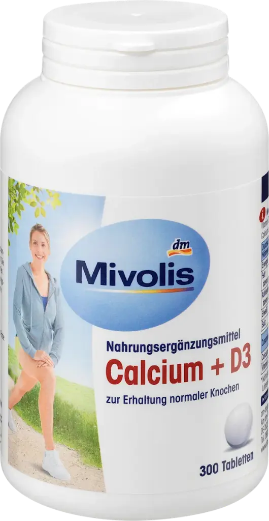 Comprimés de Calcium + D3, 300 pièces, 270 g Complément alimentaire