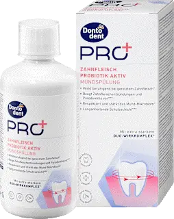 Rinçage buccal PRO+ Gencive Probiotique Actif, 400 ml