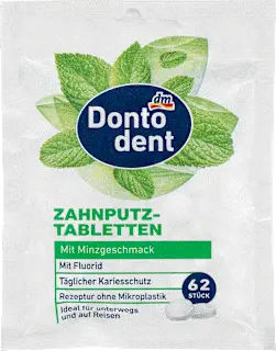 Tablettes de dentifrice, 20 g