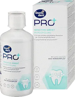 Rinçage buccal PRO+ Sensitive Direct, 400 ml