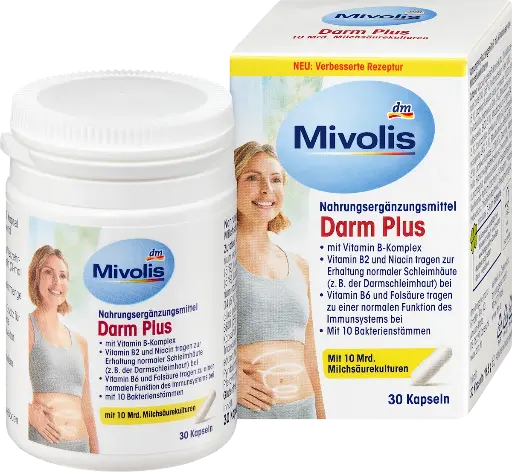 Darm Plus Capsules 30 pièces, 16,8 g Complément alimentaire