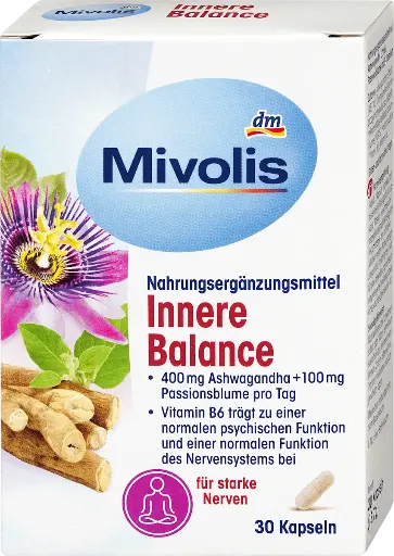 Capsules Équilibre Intérieur, 30 pièces, 13,7 g Complément alimentaire
