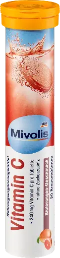 Comprimés effervescents de vitamine C, 20 pièces, 82 g Complément alimentaire