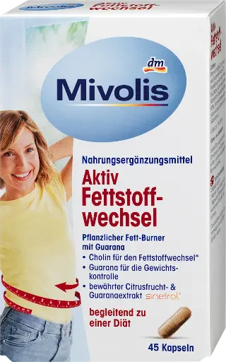 Capsules Activ' Métabolisme des Graisses, 45 pièces, 25 g, Complément alimentaire