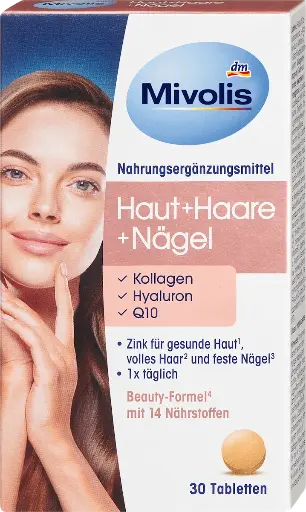 Haut Cheveux Ongles, 30 pièces, 22 g, Complément alimentaire