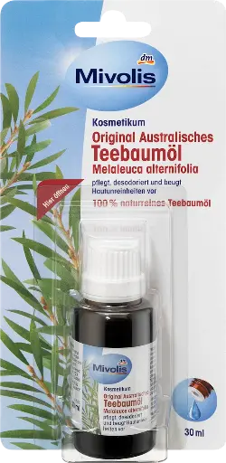 Huile essentielle de Tea Tree australienne Melaleuca alternifolia, 30 ml